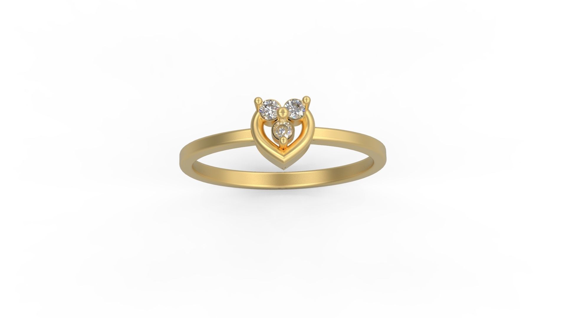 Minimalist Ring 105 3D print model_4