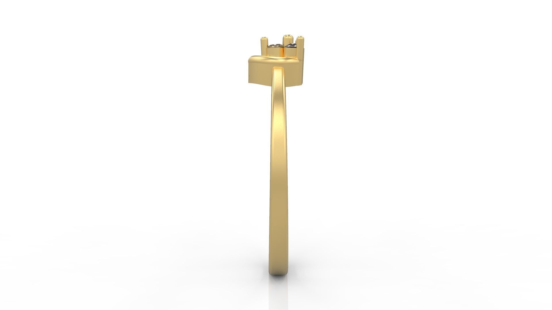 Minimalist Ring 105 3D print model_3