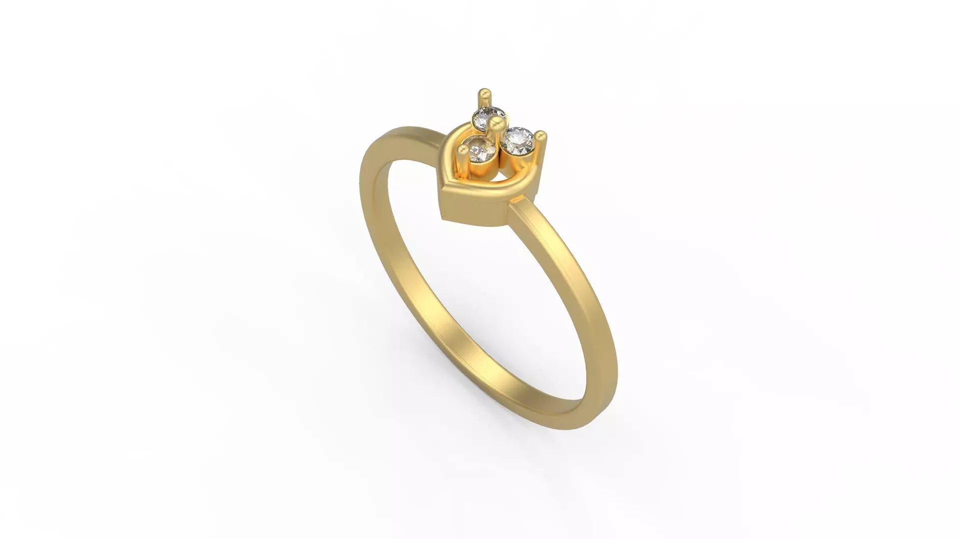 Minimalist Ring 105 3D print model_0