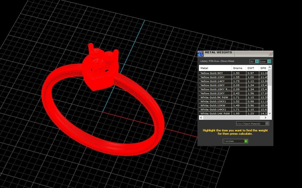 Minimalist Ring 105 3D print model_6