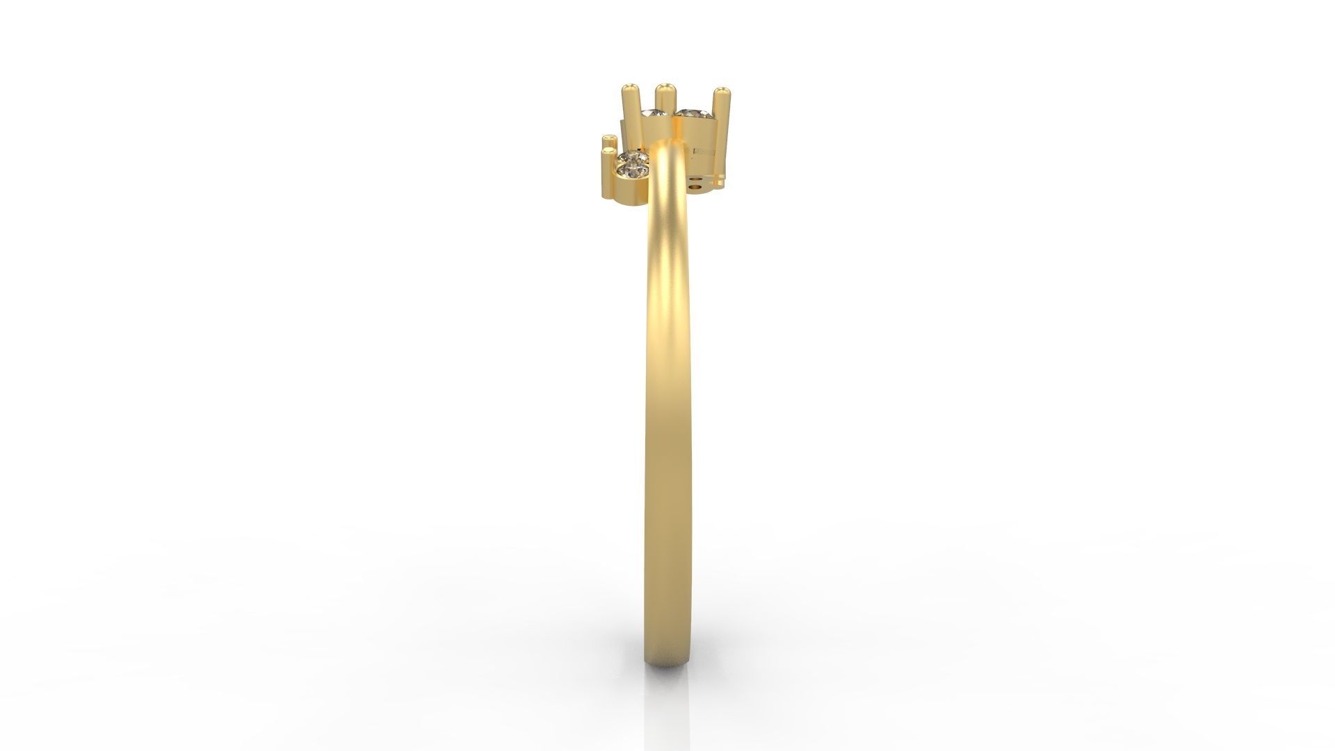 Minimalist Ring 106 3D print model_3