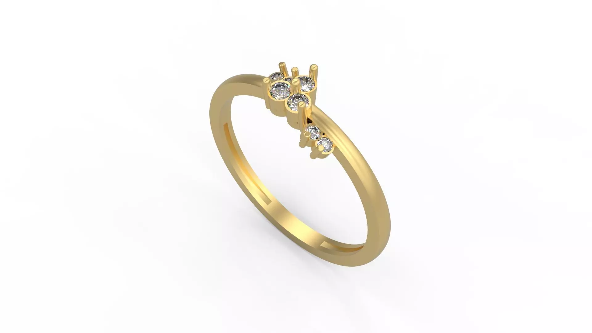 Minimalist Ring 106 3D print model_0