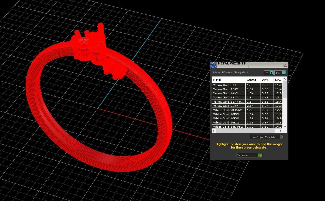 Minimalist Ring 106 3D print model_5