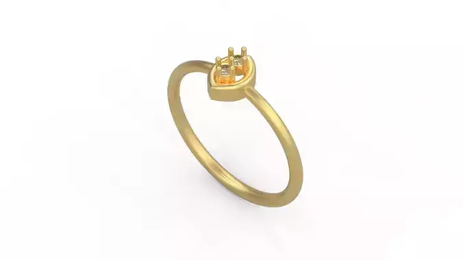 Minimalist Ring 107 3D print model