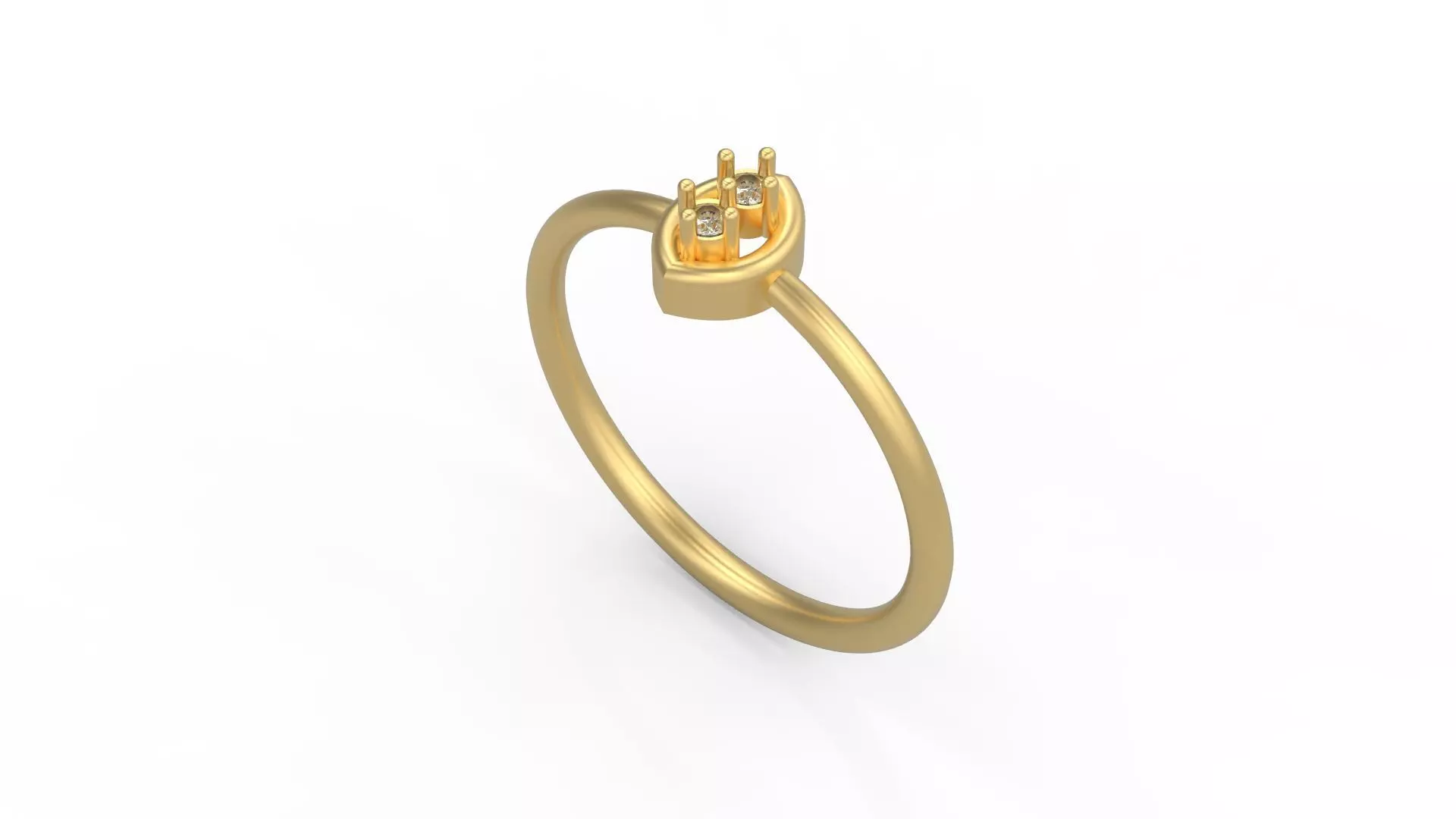 Minimalist Ring 107 3D print model_0