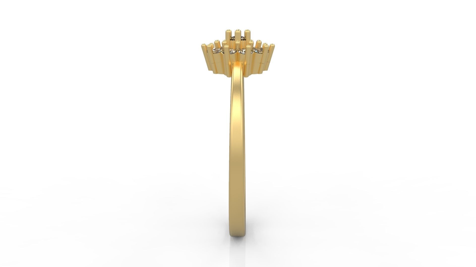 Minimalist Ring 109 3D print model_3