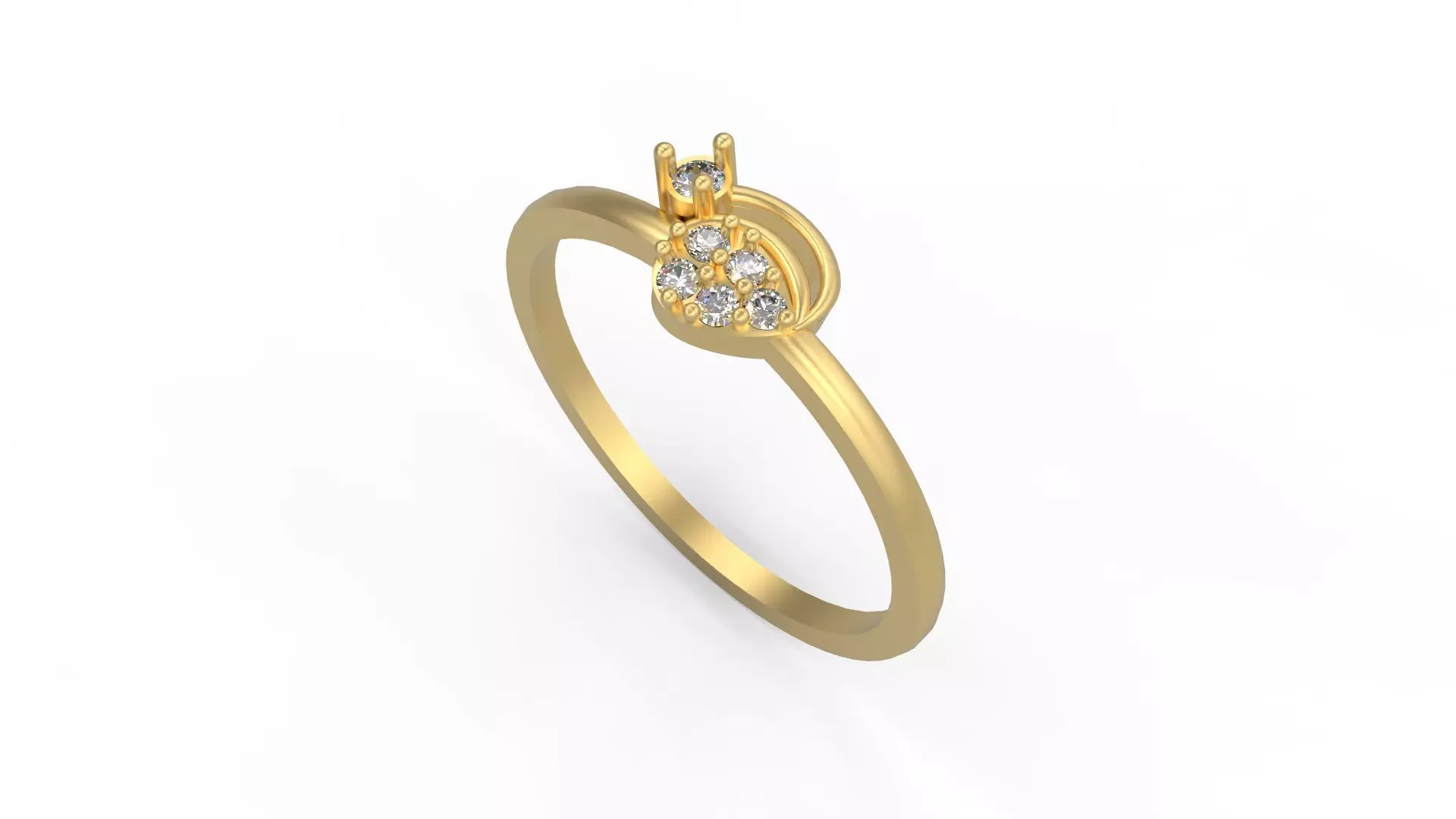 Minimalist Ring 113 3D print model_0