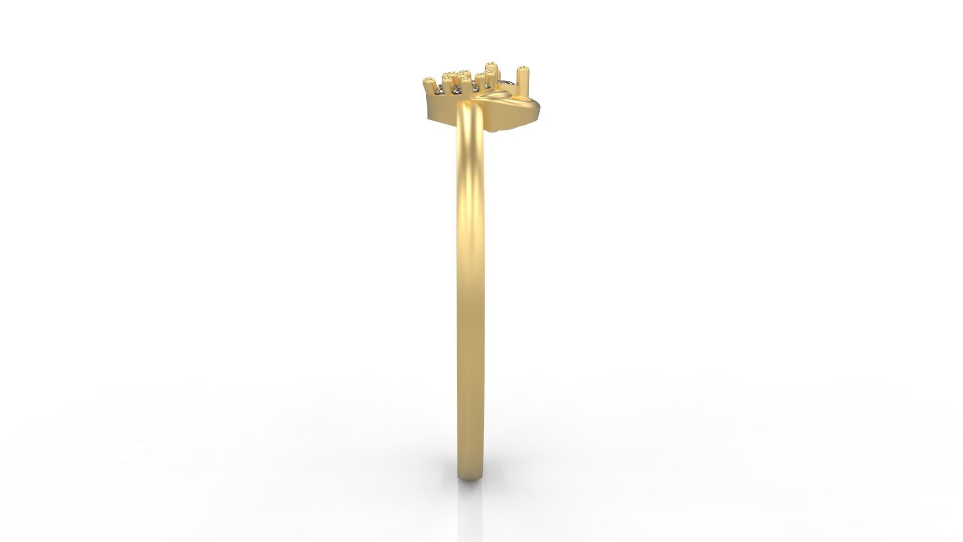 Minimalist Ring 113 3D print model_3