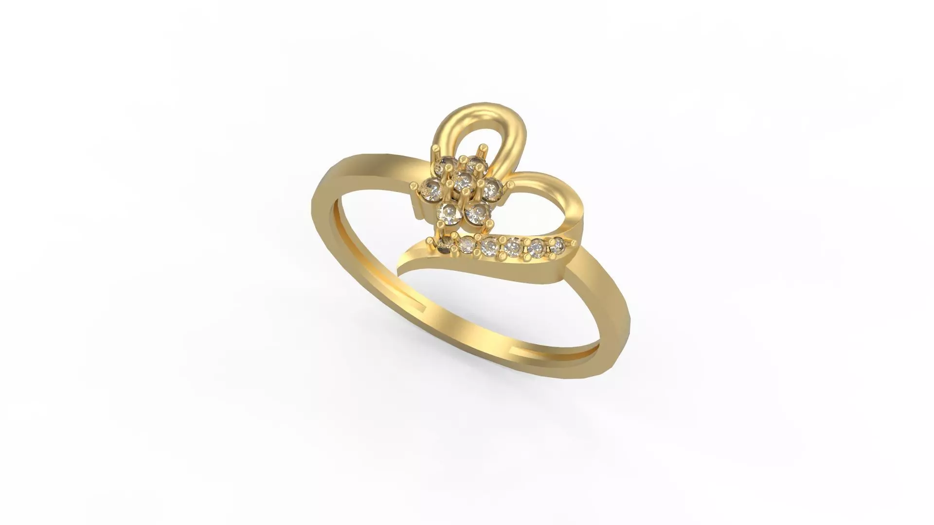 Minimalist Ring 125 3D print model