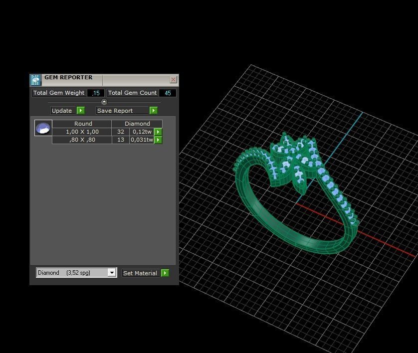 Minimalist Ring 128 3D print model_6