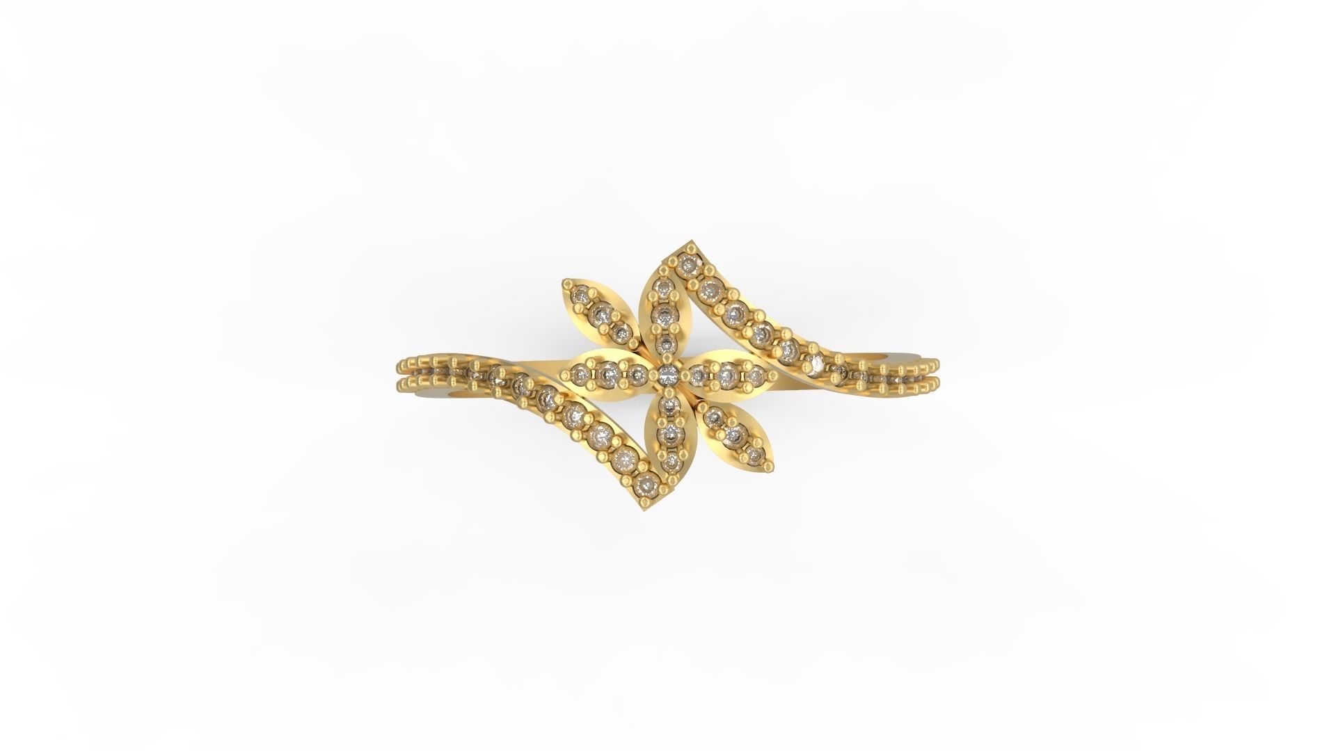 Minimalist Ring 128 3D print model_4