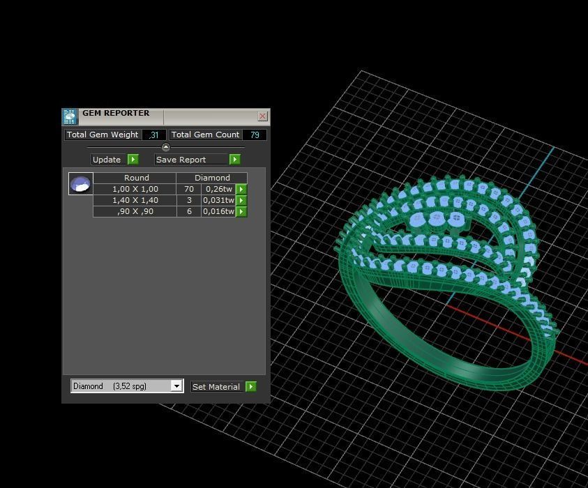 Minimalist Ring 129 3D print model_8