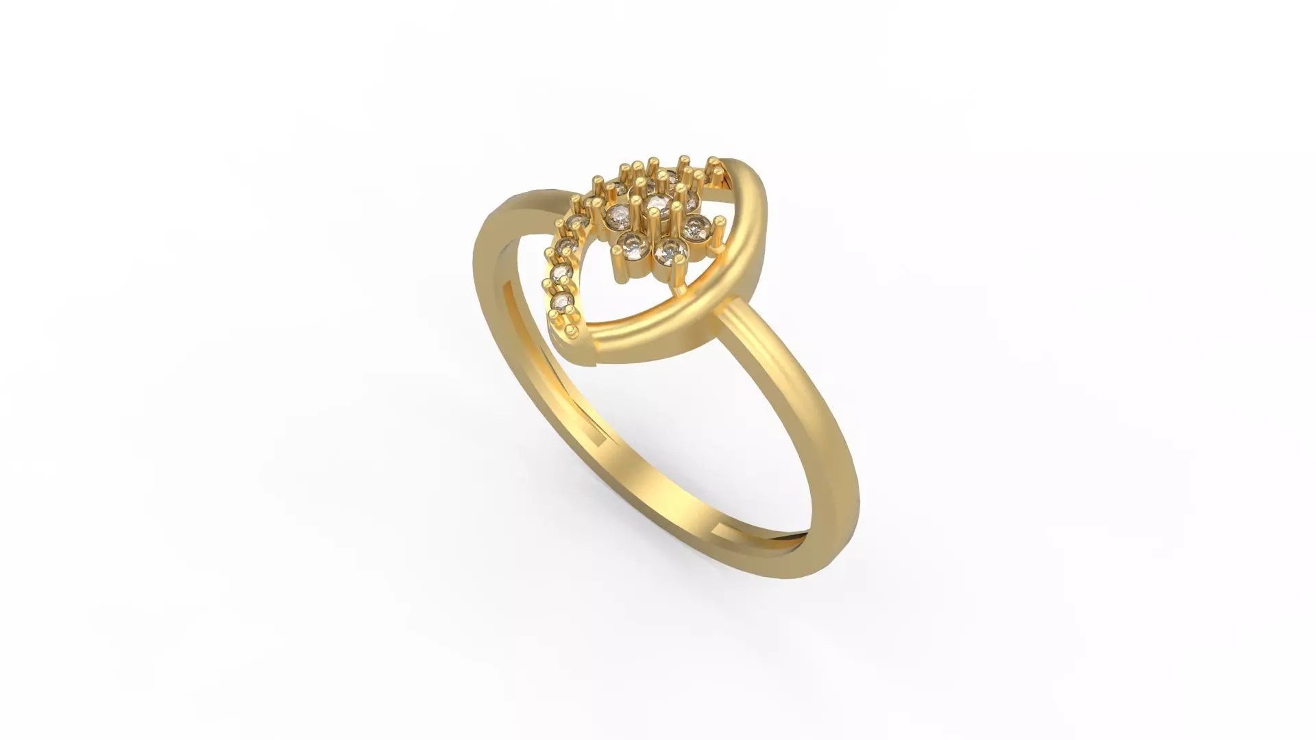 Minimalist Ring 131 3D print model_0