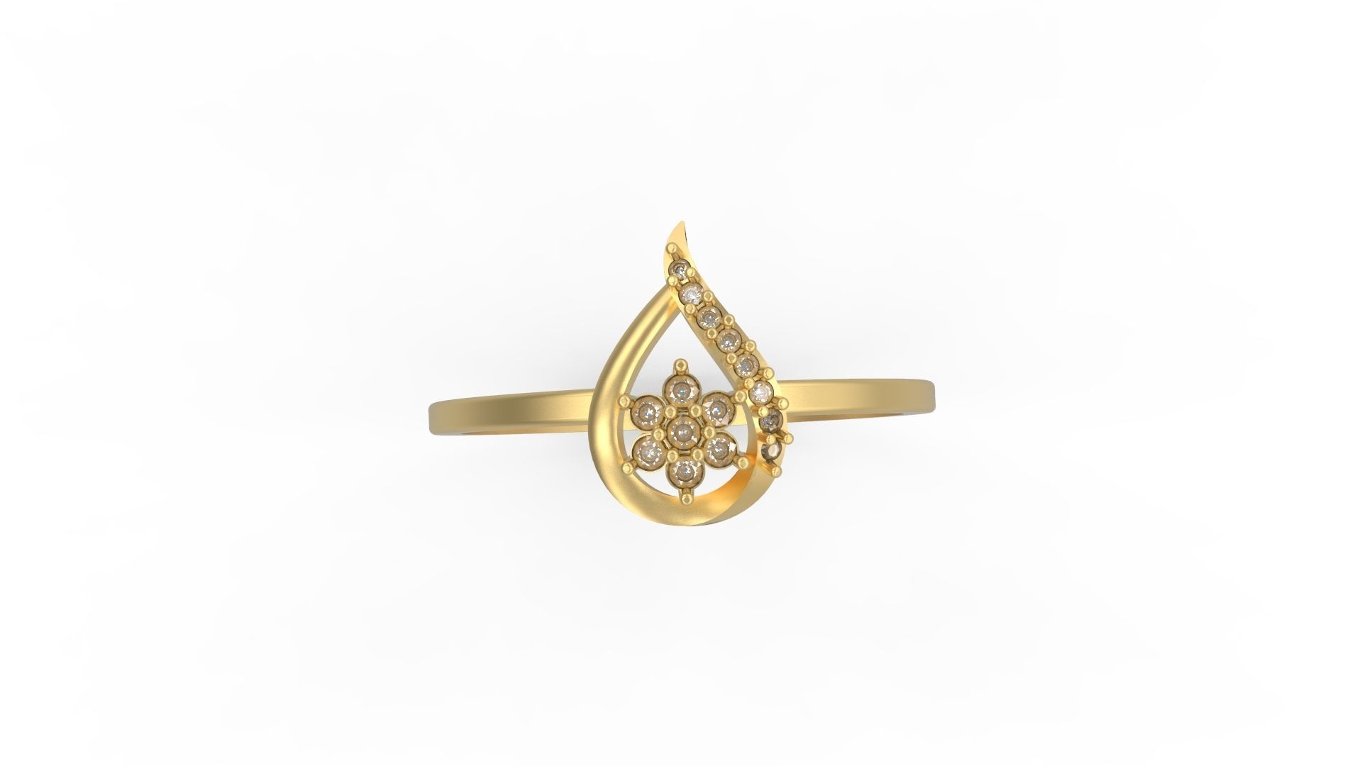 Minimalist Ring 132 3D print model_4