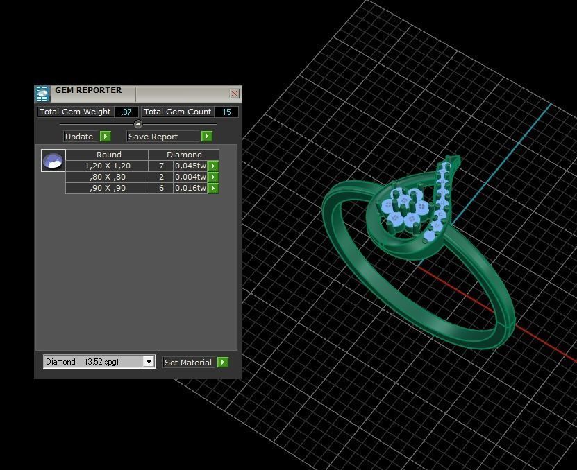 Minimalist Ring 132 3D print model_7
