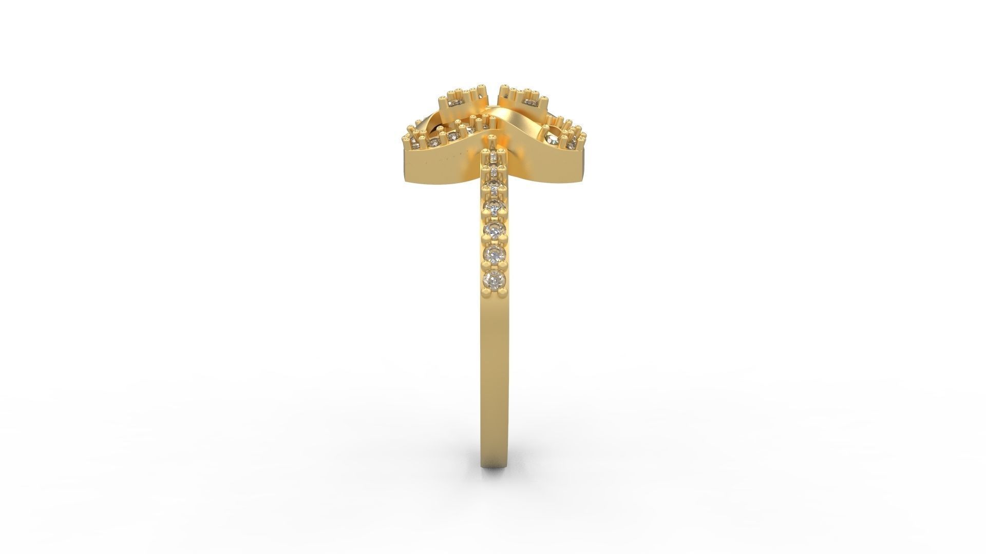 Minimalist Ring 138 3D print model_3