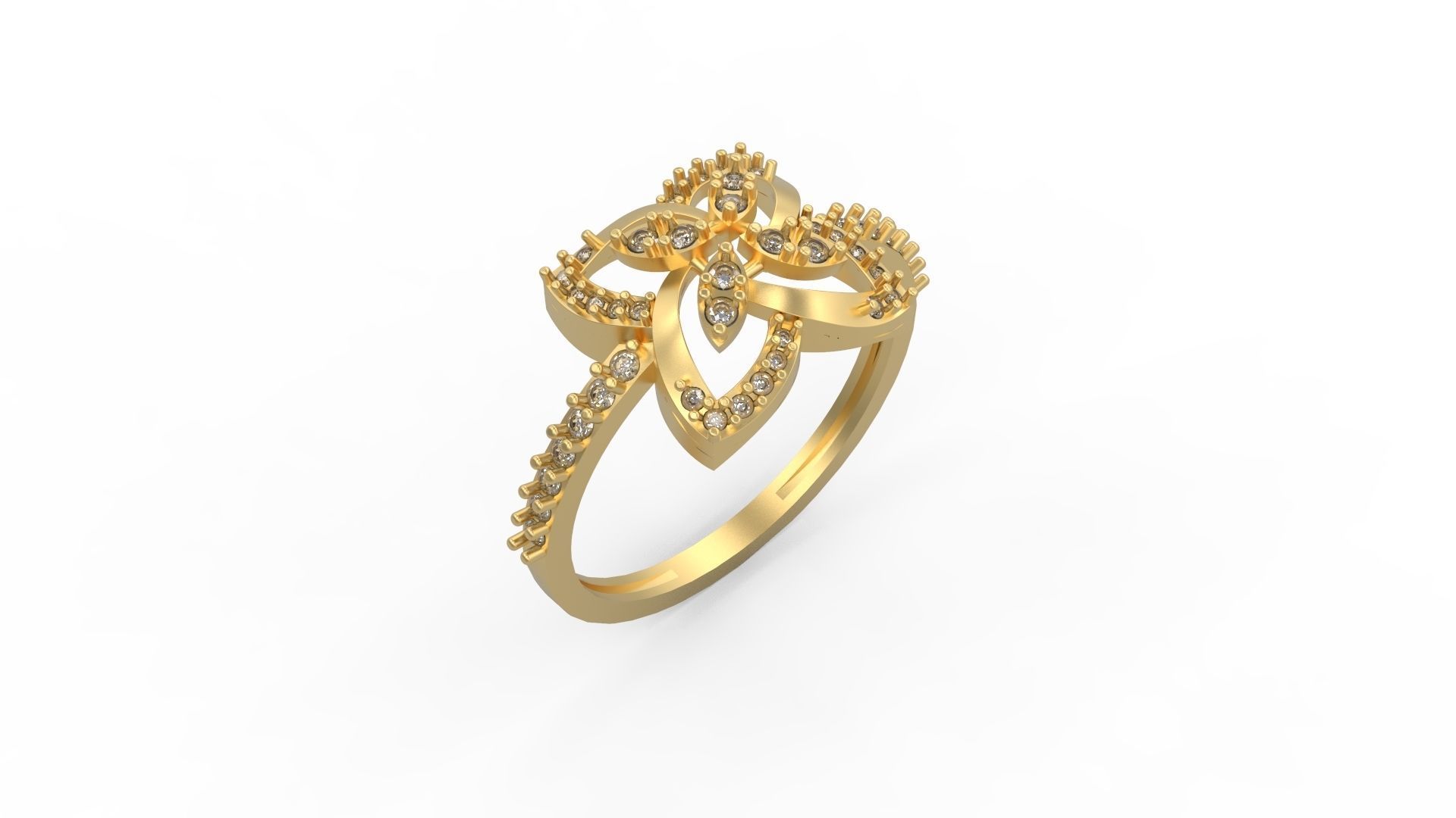Minimalist Ring 138 3D print model_1