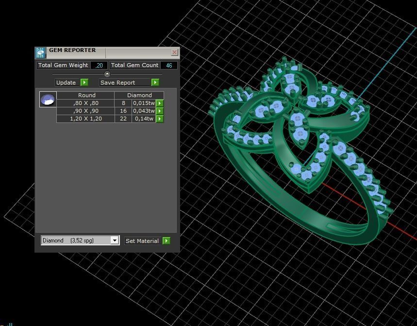 Minimalist Ring 138 3D print model_7