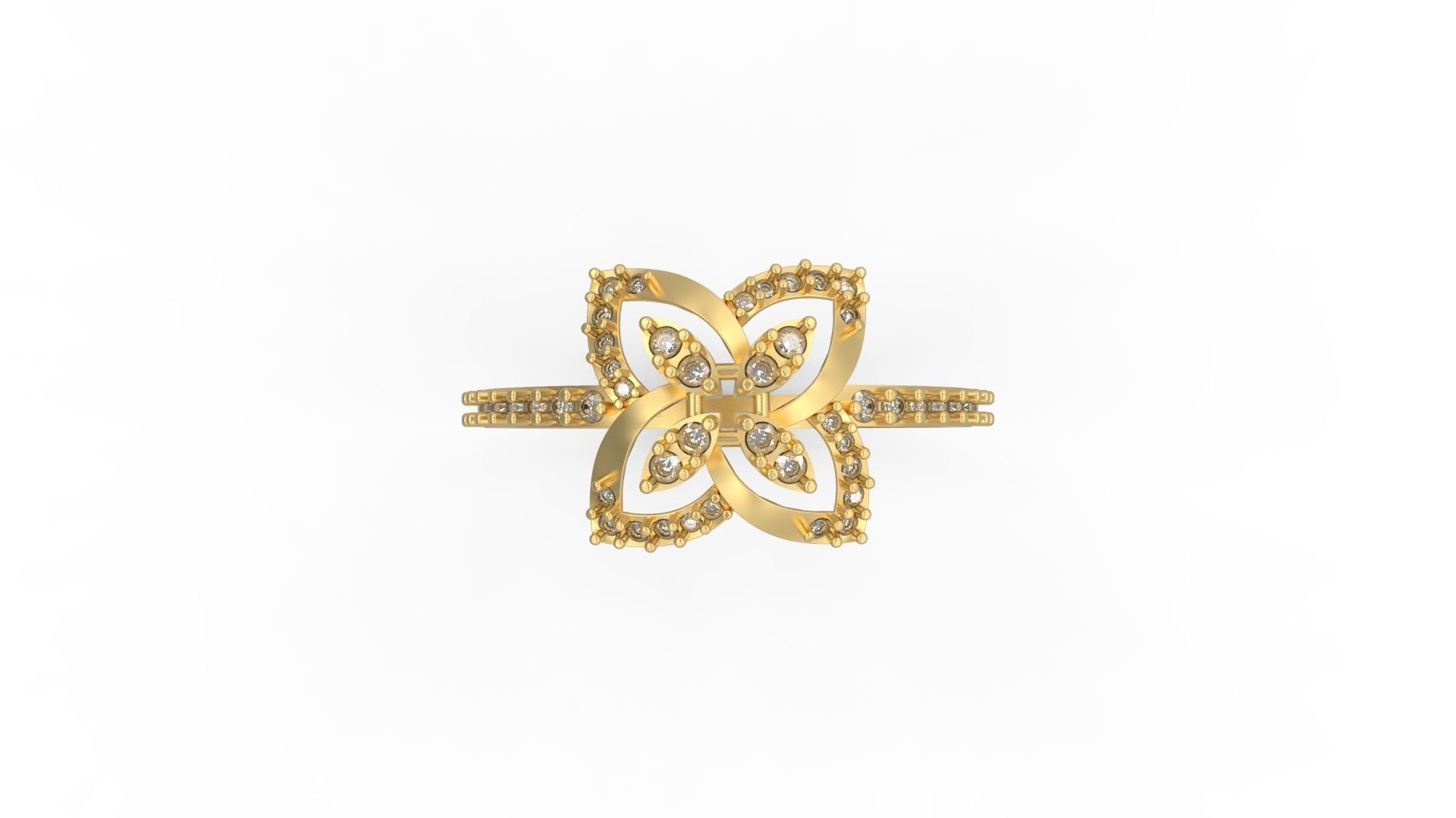 Minimalist Ring 138 3D print model_4