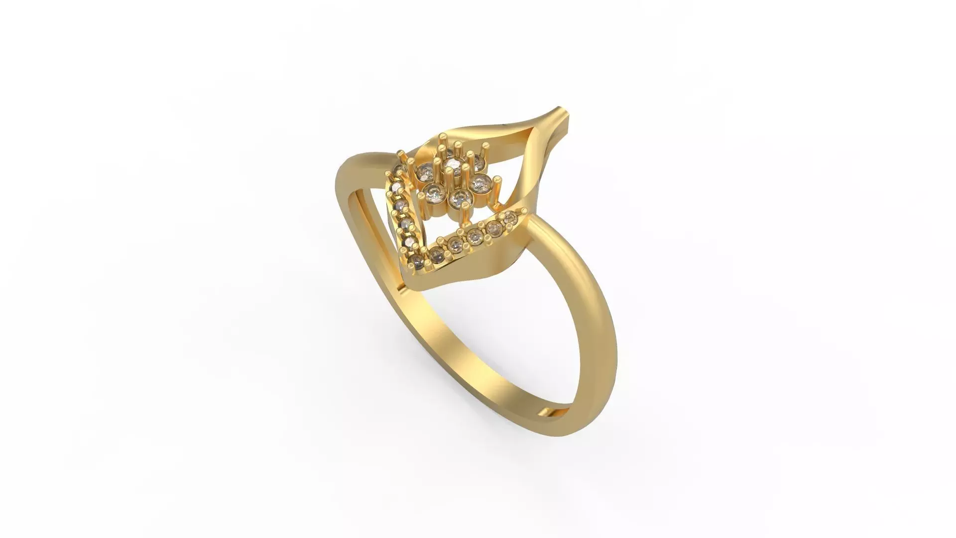 Minimalist Ring 144 3D print model