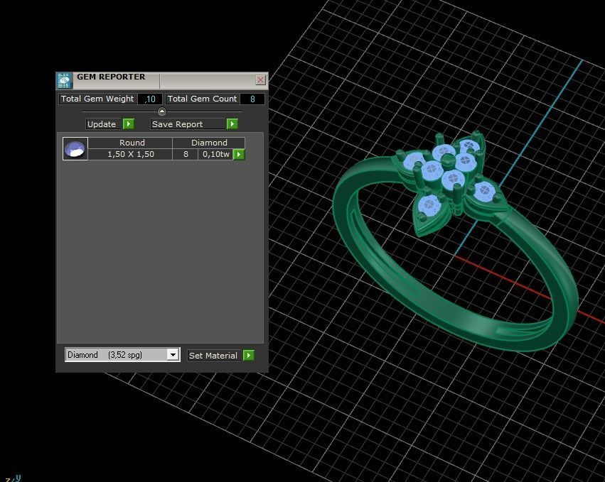 Minimalist Ring 148 3D print model_6