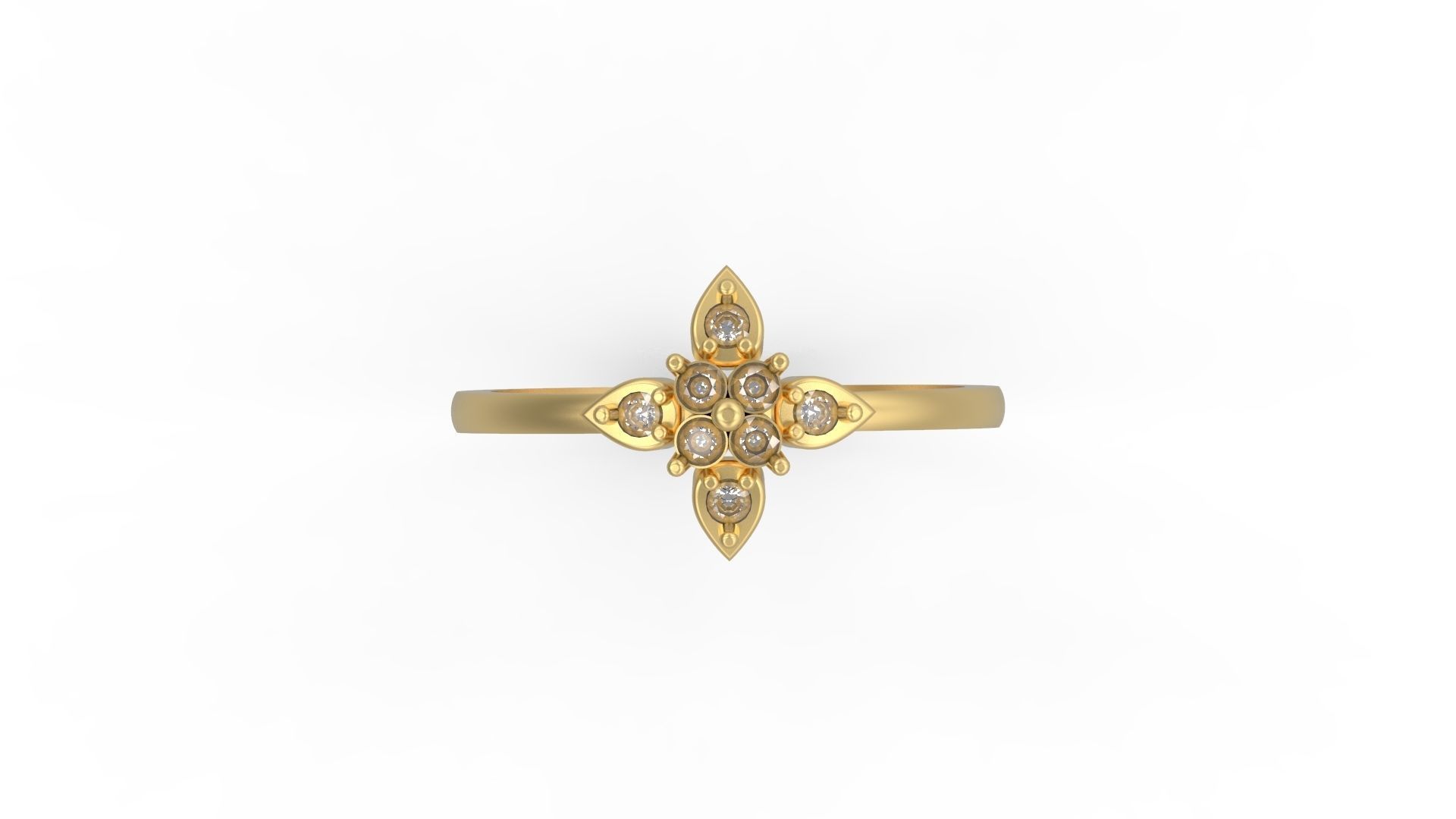 Minimalist Ring 148 3D print model_4