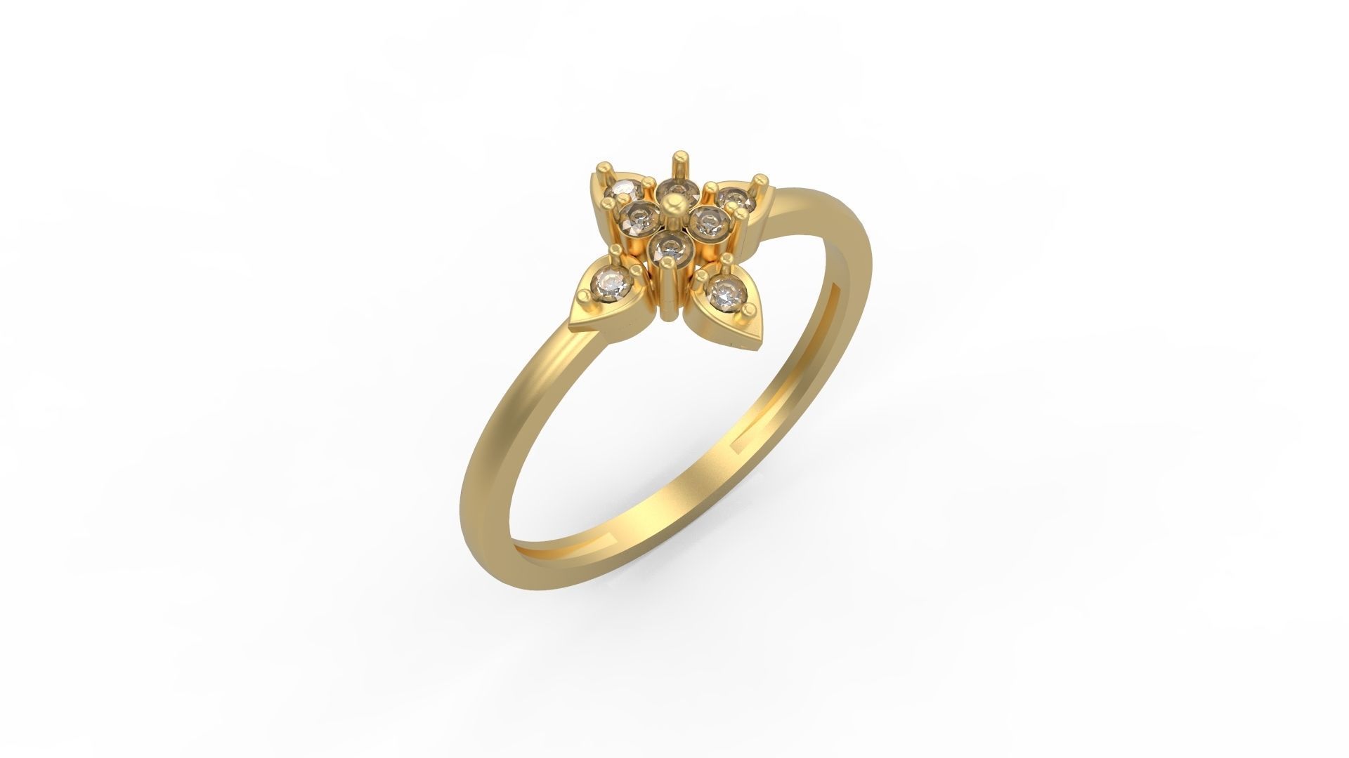 Minimalist Ring 148 3D print model_1