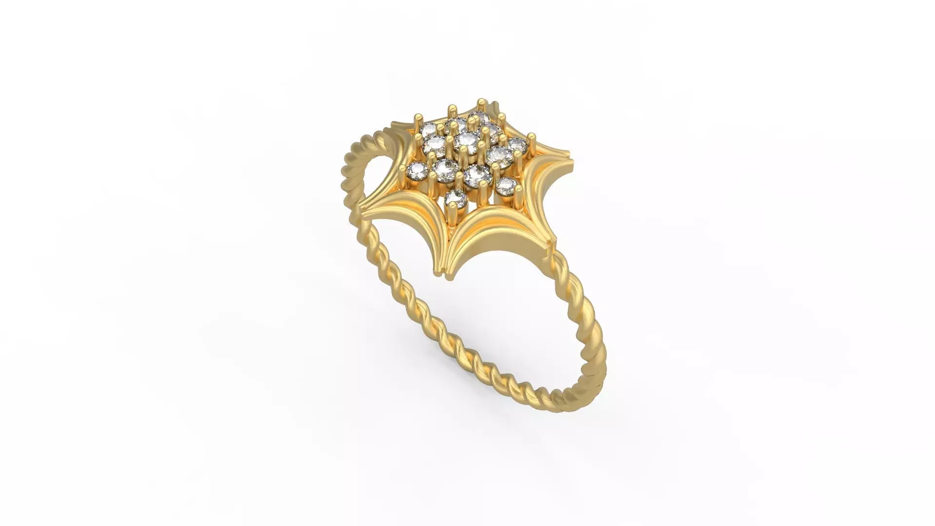 Minimalist Ring 154 3D print model