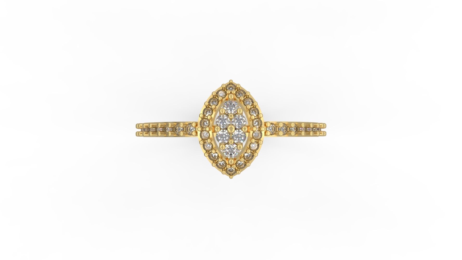 Minimalist Ring 155 3D print model_4