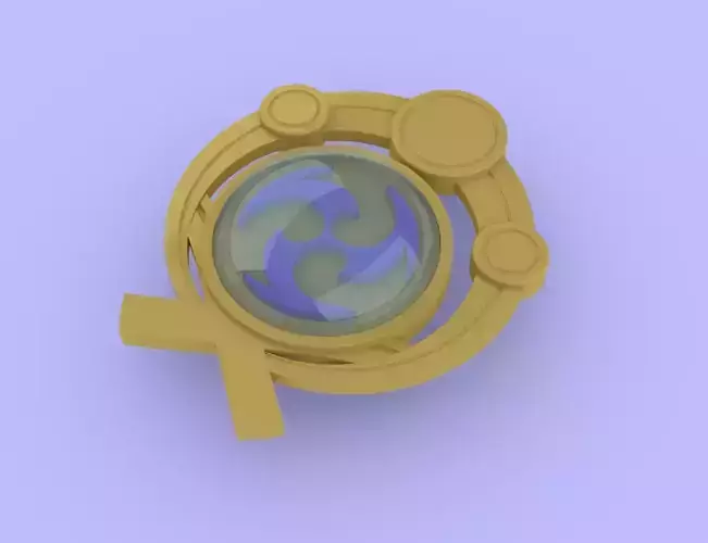 Genshin Impact Inazuma Eye of God 3D print model