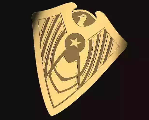 The Boys - Soldier Boy shield 3D print model