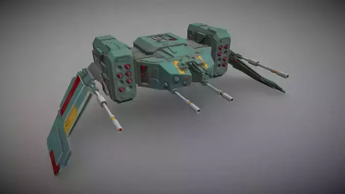 Sci-Fi Heavy Drone