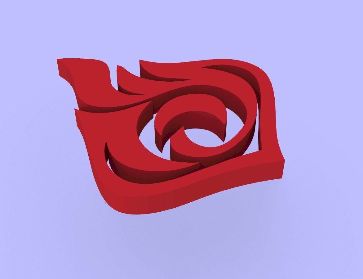 Genshin Impact elements 3D print model_4