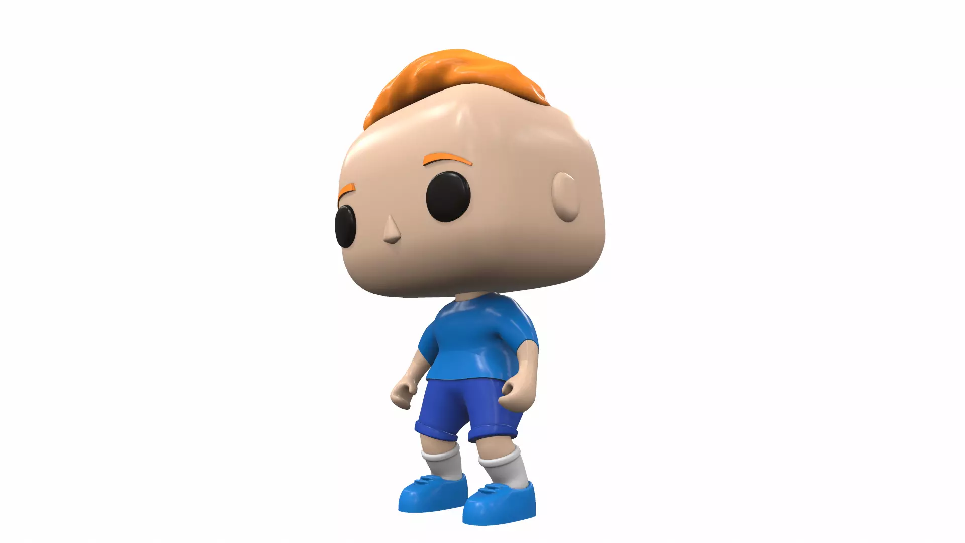 Funko pop boy Piter 3D model