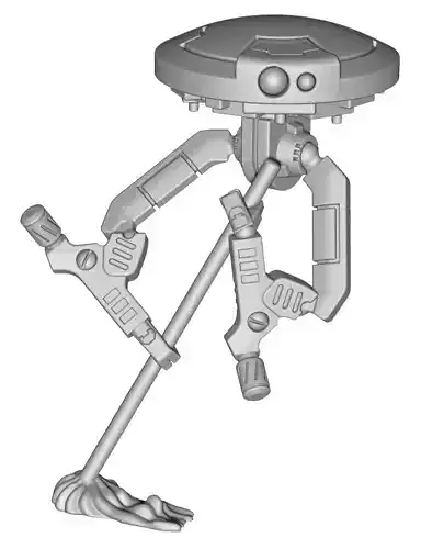 Cleanbot star wars robot 3D print model