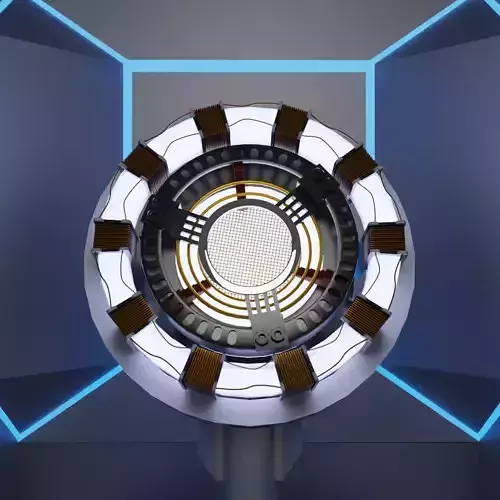 Iron Man Arc Reactor MK 1 3D model