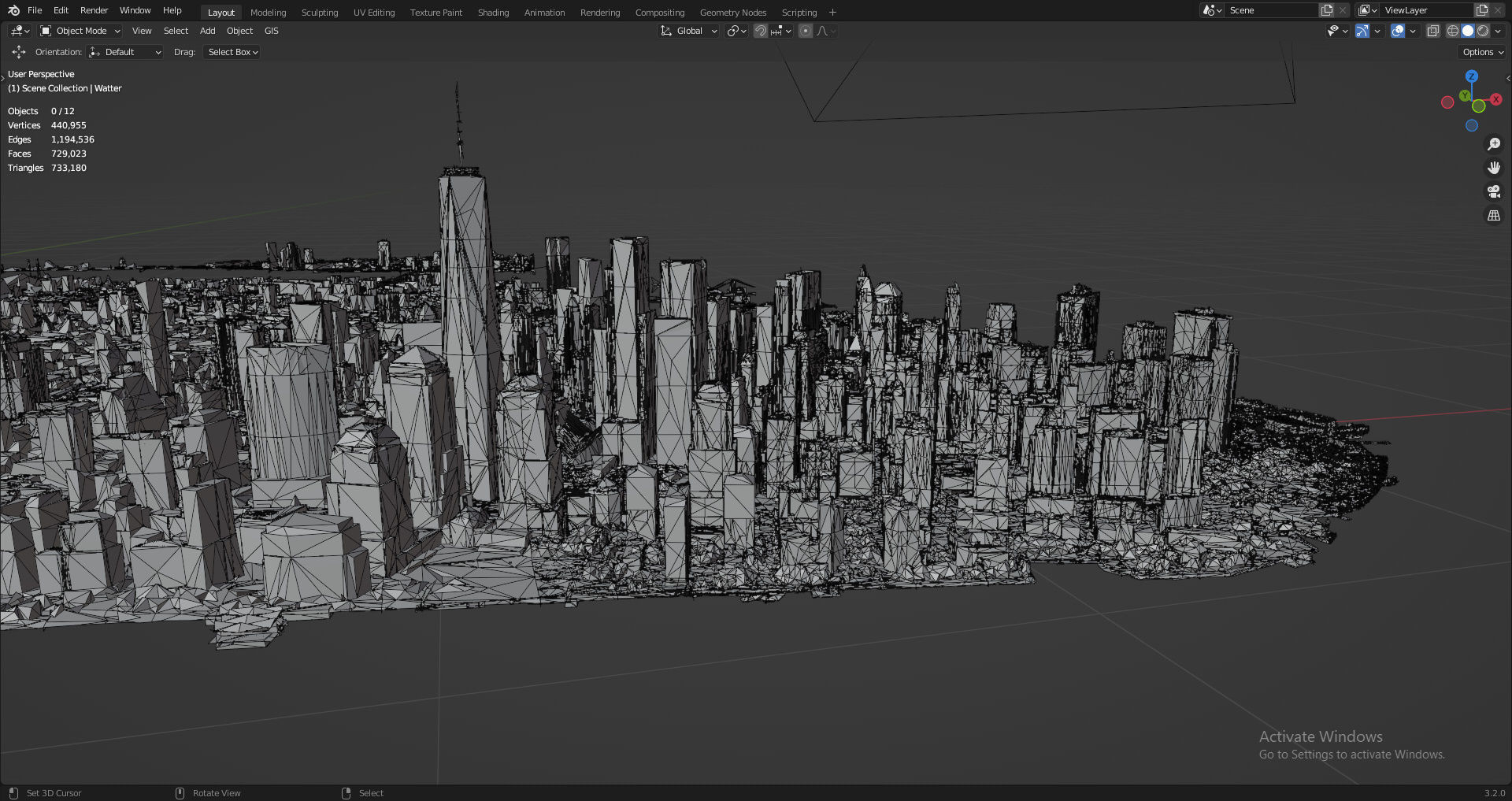 NewYork City Manhattan Free low-poly 3D model_16