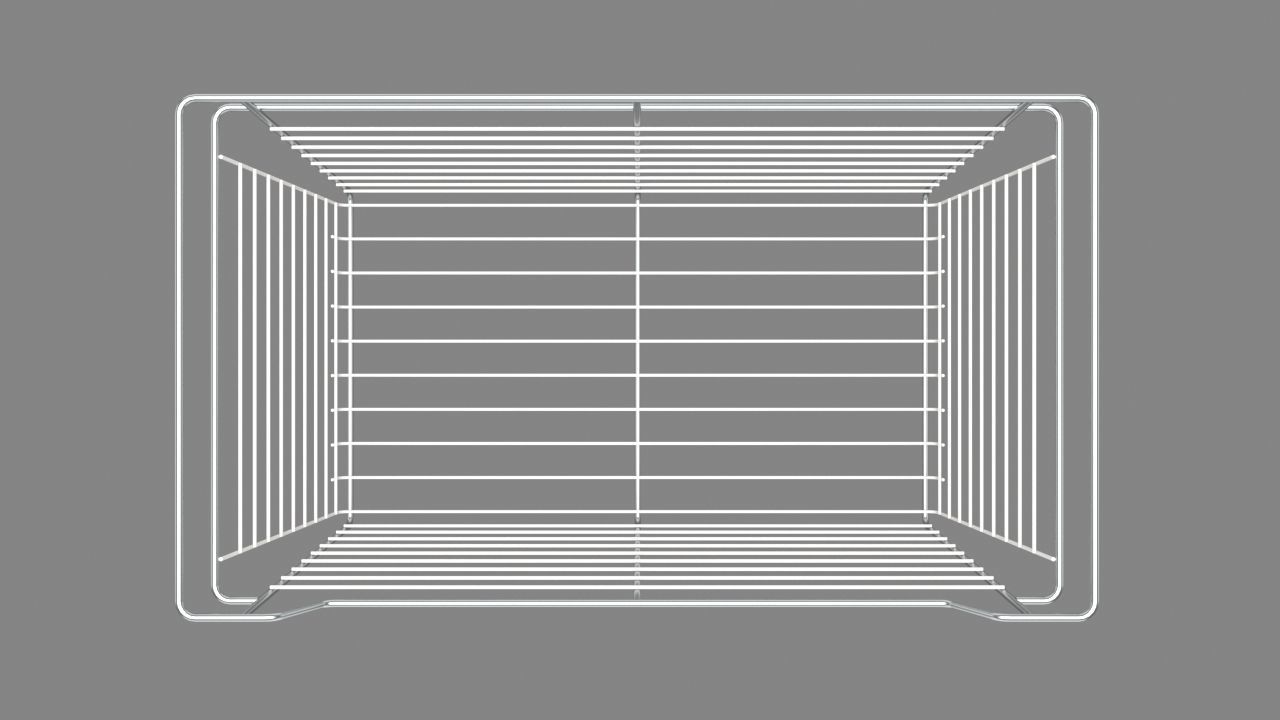 wire closet basket 3D model_1