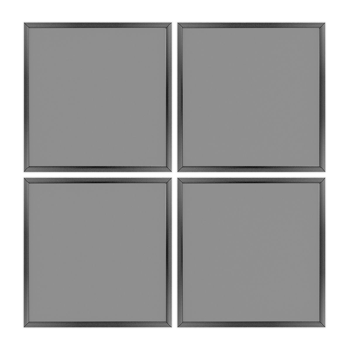 Pictures896 four framed bird prints Low-poly 3D model_3