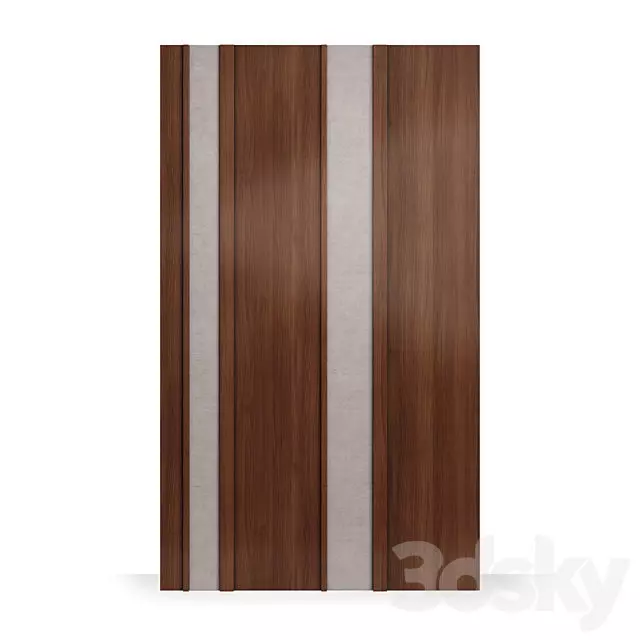 wall design 3D model_0