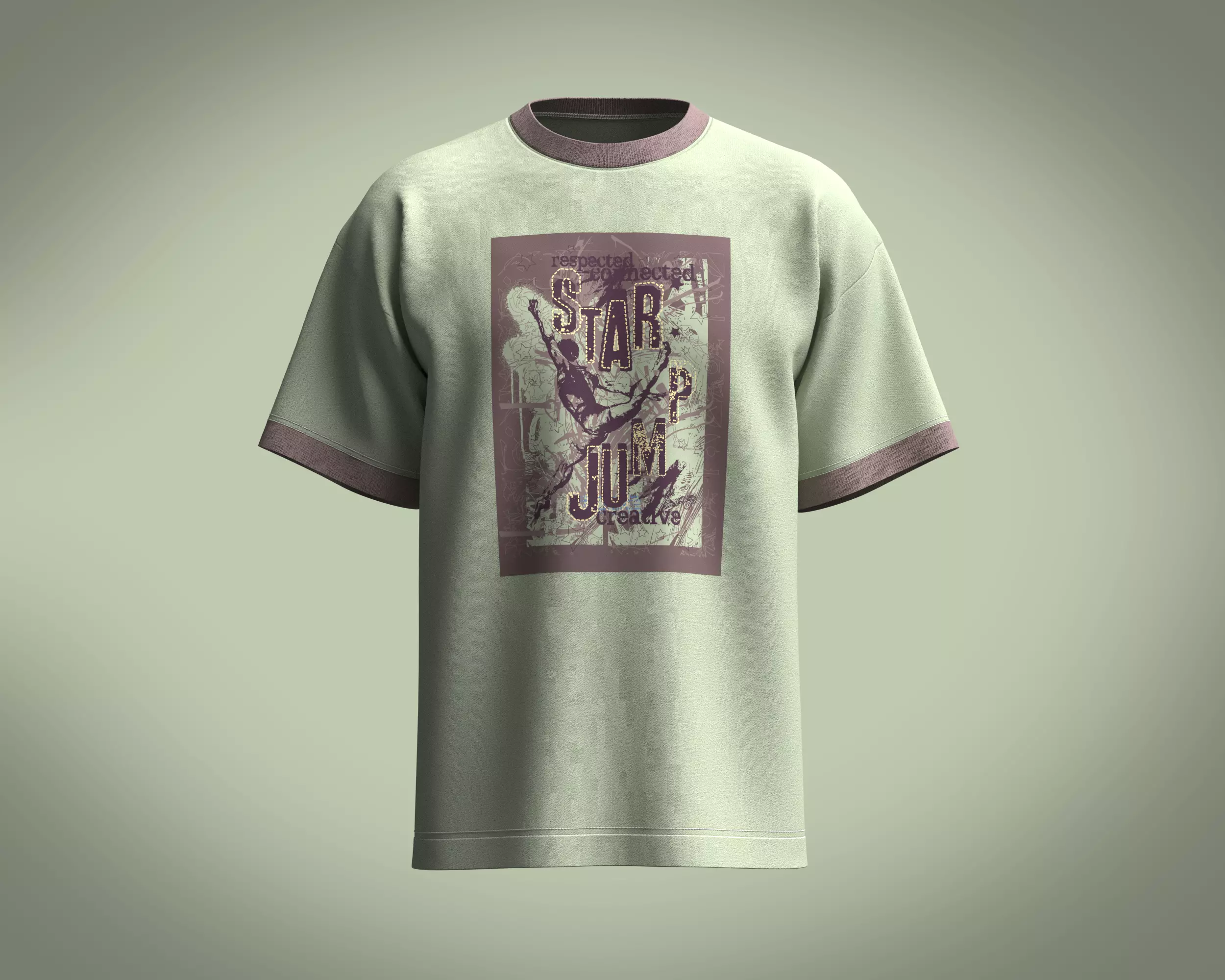 T-Shirt Jump 3D model