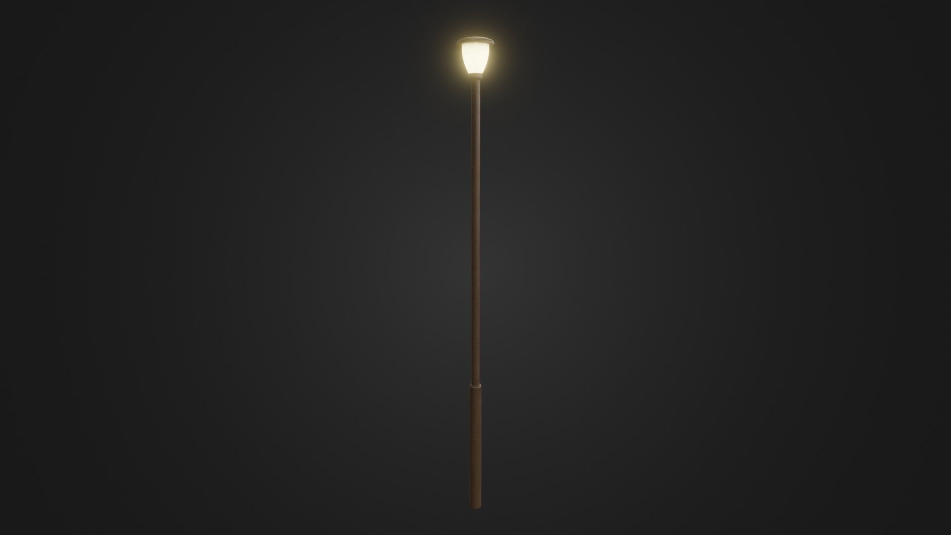 Street light 30 Low-poly 3D model_39