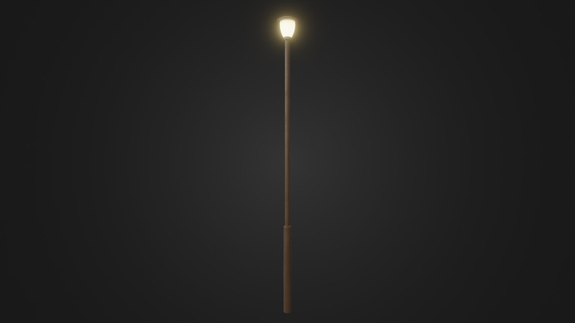 Street light 30 Low-poly 3D model_23