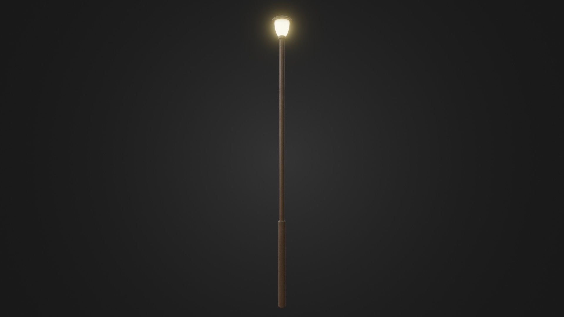 Street light 30 Low-poly 3D model_21