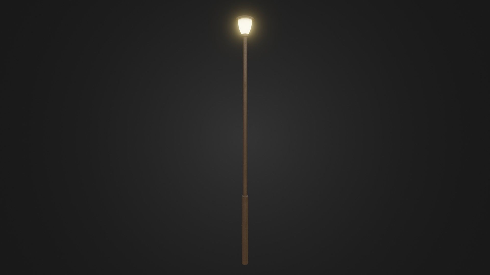 Street light 30 Low-poly 3D model_31