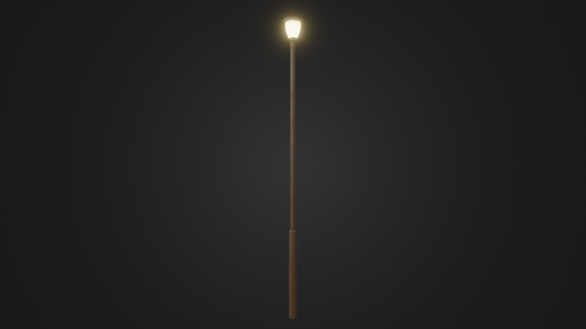 Street light 30 Low-poly 3D model_24