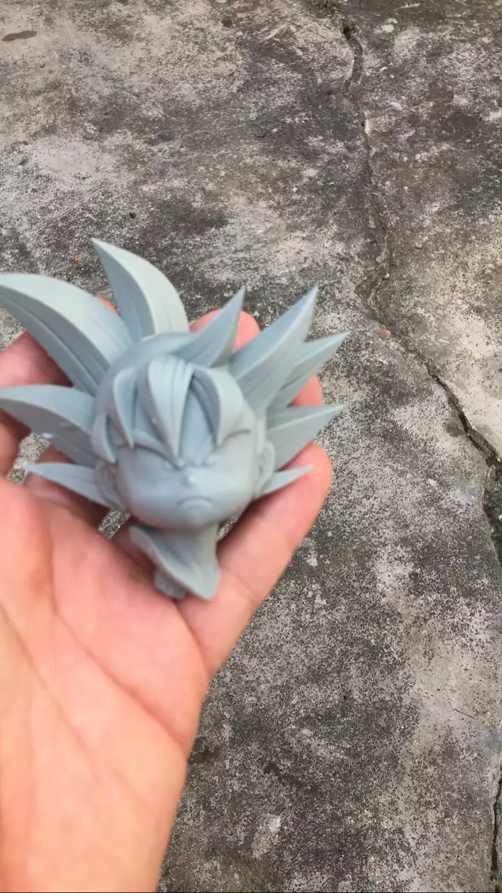 Kid Goku 3D print model_0