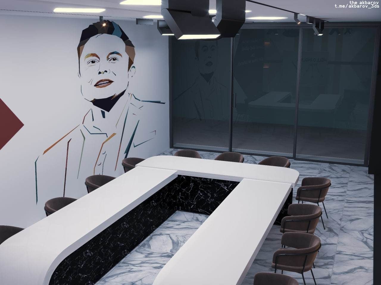 education school Low-poly 3D model_2