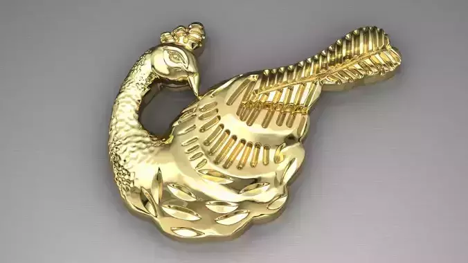 TURKEY PENDANT 3D MODEL