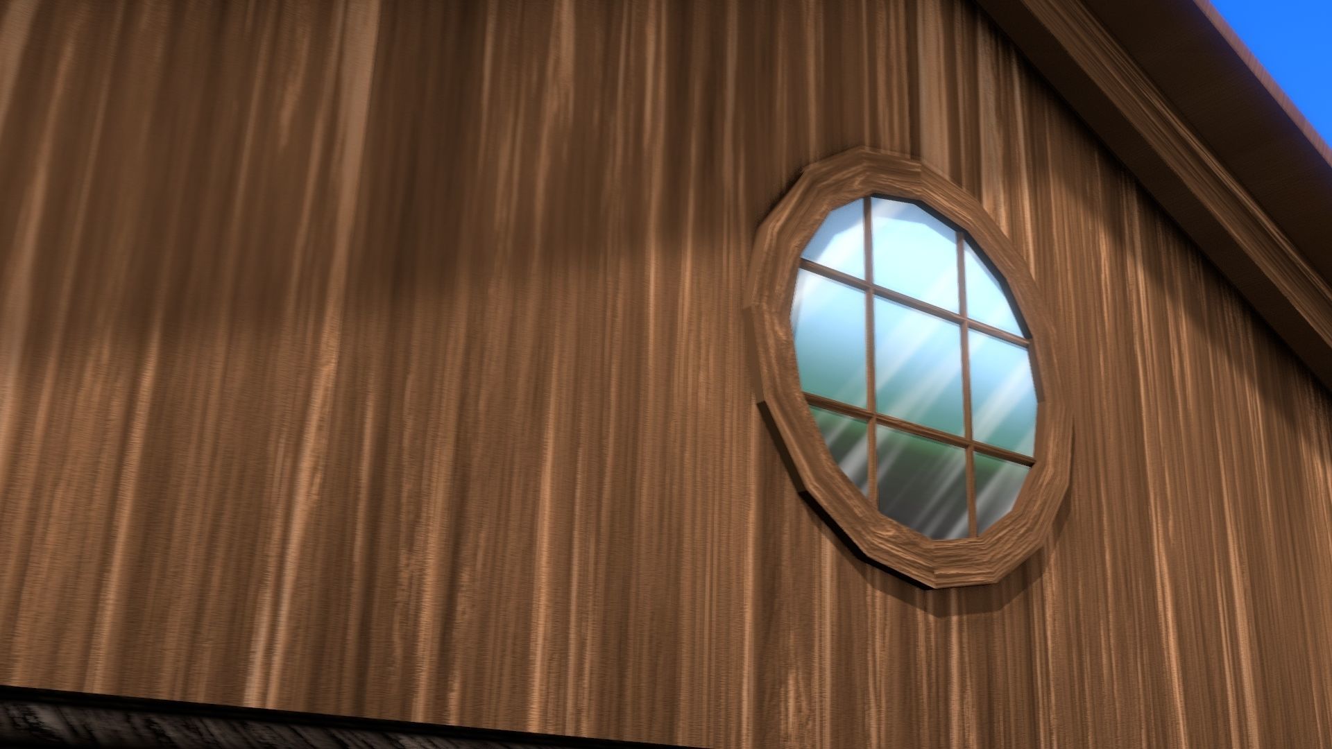 NPR Log Cabin 3D model_13